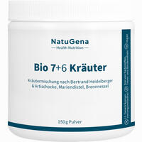 Bio 7 + 6 Kräuter Artischocke + Mariendistel Vegan 150 g