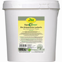 Bio- Kräutergrün Leckerlis Vet. Pellets 2600 g