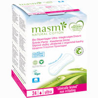 Bio Slipeinlagen Ultra 100% Bio Baumwolle Masmi 24 Stück