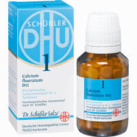 Biochemie Dhu 1 Calcium Fluoratum D12 Tabletten  420 Stück - ab 3,29 €