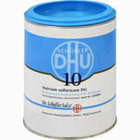 Biochemie 10 Natrium Sulfuricum D12 Tabletten Dhu-arzneimittel gmbh & co. kg 200 Stück - ab 3,27 €