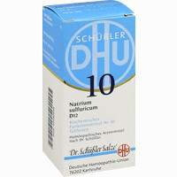 Biochemie 10 Natrium Sulfuricum D12 Tabletten Dhu-arzneimittel 200 Stück