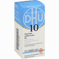 Biochemie 10 Natrium Sulfuricum D3 Tabletten 200 Stück - ab 3,70 €