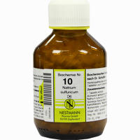 Biochemie Nestmann Nr.10 Natrium Sulfuricum D6 Tabletten 1000 Stück - ab 2,29 €