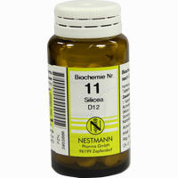 Biochemie Nestmann Nr.11 Silicea D12 Tabletten 1000 Stück - ab 2,52 €