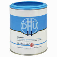 Biochemie 11 Silicea D6 Tabletten Dhu-arzneimittel gmbh & co. kg 200 Stück - ab 3,10 €