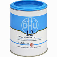 Biochemie 12 Calcium Sulfuricum D12 Tabletten Dhu-arzneimittel gmbh & co. kg 200 Stück - ab 3,36 €