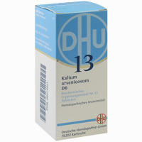 Biochemie 13 Kalium Arsenicosum D6 Tabletten Dhu-arzneimittel gmbh & co. kg 200 Stück - ab 3,73 €