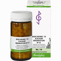 Biochemie 14 Kalium Bromatum D12 Tabletten 80 Stück - ab 2,61 €