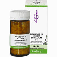 Biochemie 14 Kalium Bromatum D6 Tabletten 80 Stück - ab 2,55 €