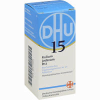 Biochemie 15 Kalium Jodatum D12 Tabletten Dhu-arzneimittel gmbh & co. kg 200 Stück - ab 3,35 €