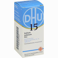 Biochemie 15 Kalium Jodatum D12 Tabletten Dhu-arzneimittel gmbh & co. kg 80 Stück