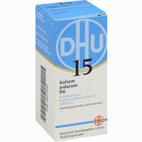 Biochemie 15 Kalium Jodatum D6 Tabletten Dhu-arzneimittel gmbh & co. kg 80 Stück