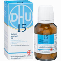Biochemie 15 Kalium Jodatum D6 Tabletten Dhu-arzneimittel gmbh & co. kg 200 Stück - ab 3,36 €