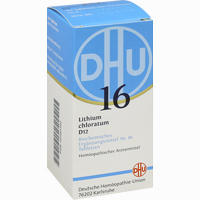 Biochemie 16 Lithium Chloratum D12 Tabletten Dhu-arzneimittel 200 Stück - ab 4,40 €