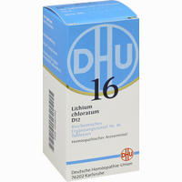 Biochemie 16 Lithium Chloratum D12 Tabletten Dhu-arzneimittel 200 Stück - ab 4,86 €