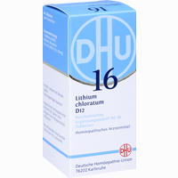 Biochemie 16 Lithium Chloratum D12 Tabletten Dhu-arzneimittel 200 Stück - ab 4,40 €