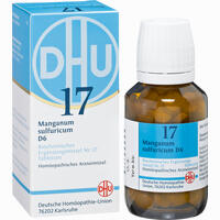 Biochemie 17 Manganum Sulfuricum D6 Tabletten Dhu-arzneimittel gmbh & co. kg 200 Stück - ab 3,67 €