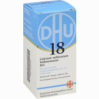Biochemie 18 Calcium Sulfuratum D12 Tabletten DHU-Arzneimittel GmbH & Co. KG 200 Stück