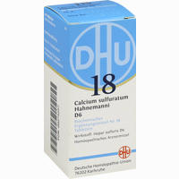 Biochemie 18 Calcium Sulfuratum D6 Tabletten 200 Stück - ab 3,37 €