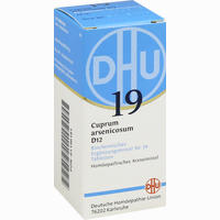 Biochemie 19 Cuprum Arsenicosum D12 Tabletten 200 Stück - ab 2,99 €