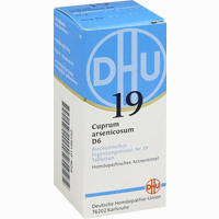 Biochemie 19 Cuprum Arsenicosum D6 Tabletten 200 Stück - ab 3,73 €