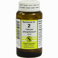 Biochemie Nestmann Nr.2 Calcium Phosphoricum D12 Tabletten 1000 Stück - ab 2,29 €