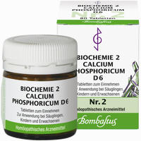 Biochemie 2 Calcium Phosphoricum D6 Tabletten 80 Stück - ab 2,15 €