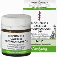 Biochemie 2 Calcium Phosphoricum D6 Tabletten 80 Stück - ab 2,53 €