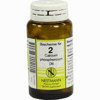 Biochemie Nestmann Nr.2 Calcium Phosphoricum D6 Tabletten 1000 Stück - ab 3,06 €