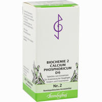 Biochemie 2 Calcium Phosphoricum D6 Tabletten 80 Stück - ab 2,53 €