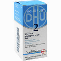 Biochemie 2 Calcium Phosphoricum D6 Tabletten Dhu-arzneimittel gmbh & co. kg 200 Stück - ab 3,55 €