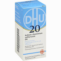 Biochemie 20 Kalium Aluminium Sulfuricum D6 Tabletten 200 Stück - ab 3,74 €
