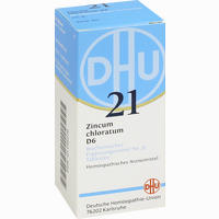 Biochemie 21 Zincum Chloratum D6 Tabletten 200 Stück - ab 3,67 €