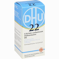 Biochemie 22 Calcium Carbonicum D6 Tabletten Dhu-arzneimittel 200 Stück - ab 2,90 €