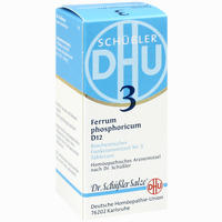 Biochemie 3 Ferrum Phosphoricum D12 Tabletten Dhu-arzneimittel 200 Stück - ab 2,88 €