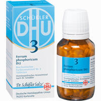 Biochemie 3 Ferrum Phosphoricum D12 Tabletten Dhu-arzneimittel gmbh & co. kg 200 Stück - ab 3,39 €