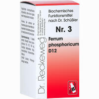 Biochemie 3 Ferrum Phosphoricum D12 Tabletten Dr.RECKEWEG & Co. GmbH 200 Stück