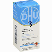 Biochemie 3 Ferrum Phosphoricum D3 Tabletten DHU-Arzneimittel GmbH & Co. KG 80 Stück 