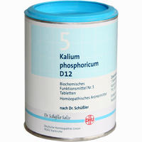 Biochemie 5 Kalium Phosphoricum D12 Tabletten 1000 Stück