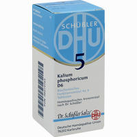 Biochemie 5 Kalium Phosphoricum D6 Tabletten Dhu-arzneimittel gmbh & co. kg 200 Stück - ab 3,35 €