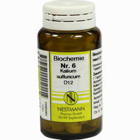 Biochemie Nestmann Nr.6 Kalium Sulfuricum D12 Tabletten 1000 Stück - ab 3,02 €