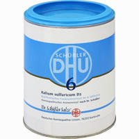 Biochemie 6 Kalium Sulfuricum D3 Tabletten 200 Stück - ab 2,98 €