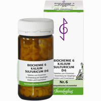 Biochemie 6 Kalium Sulfuricum D6 Tabletten Bombastus 200 Stück