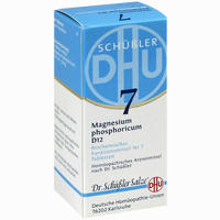 Biochemie 7 Magnesium Phosphoricum D12 Tabletten Dhu-arzneimittel gmbh & co. kg 200 Stück - ab 3,62 €