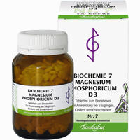 Biochemie 7 Magnesium Phosphoricum D3 Tabletten 80 Stück - ab 2,14 €