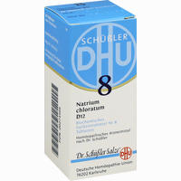 Biochemie 8 Natrium Chloratum D12 Tabletten Dhu-arzneimittel 200 Stück - ab 2,87 €