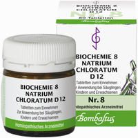Biochemie 8 Natrium Chloratum D12 Tabletten Bombastus 80 Stück - ab 2,30 €