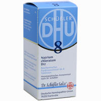 Biochemie 8 Natrium Chloratum D12 Tabletten Dhu-arzneimittel gmbh & co. kg 200 Stück - ab 3,75 €