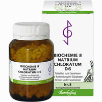 Biochemie 8 Natrium Chloratum D6 Tabletten Bombastus 80 Stück - ab 2,13 €